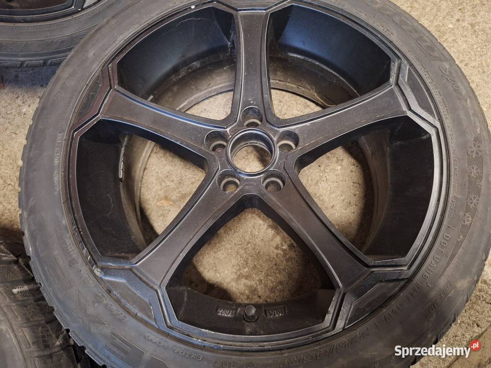Alufelgi 5x100 17 ET35 Audi Seat Skoda VW koła aluminiowe kujawsko-pomorskie Choceń sprzedam