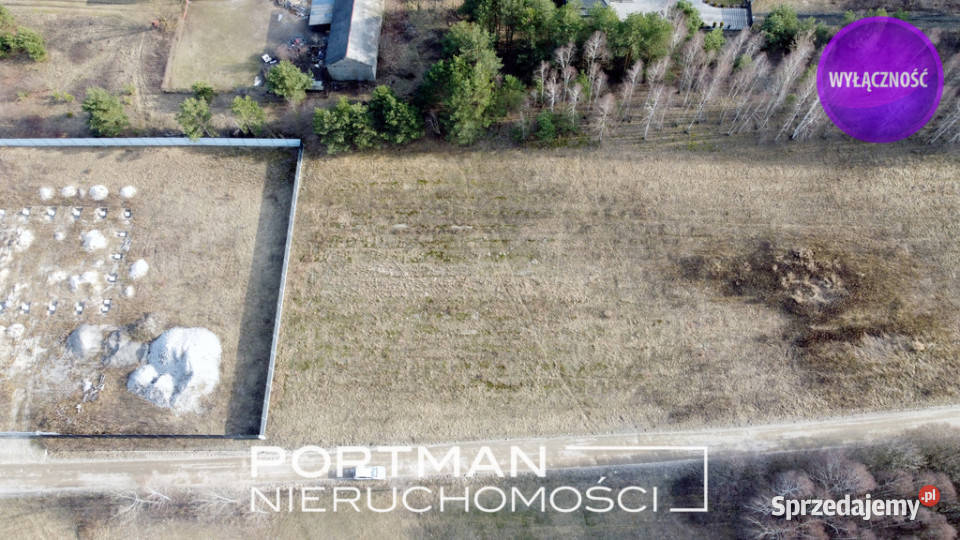 Piękna działka na wiejską posiadłość utwardzona Dobrzyniec
