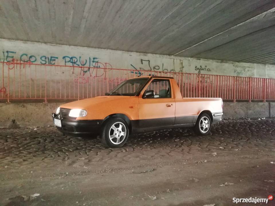 Skoda Felicja pickup 13 mpi homologacja na ciężarowe Motoryzacja