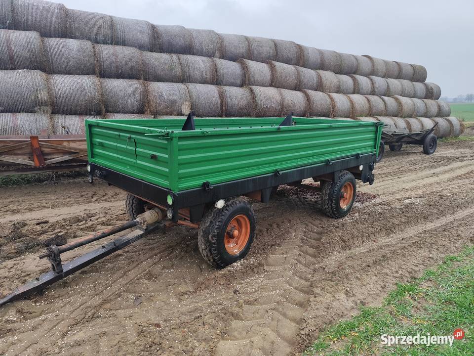 Rozrzutnik obornika Dwuosiowy czarna białostocka Nawożenie Stara Kornica