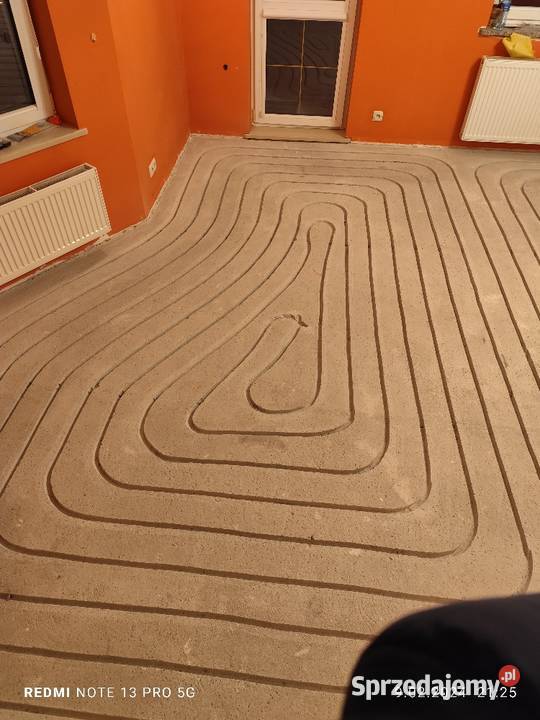 Frezowanie pod podłogówke Kwidzyn