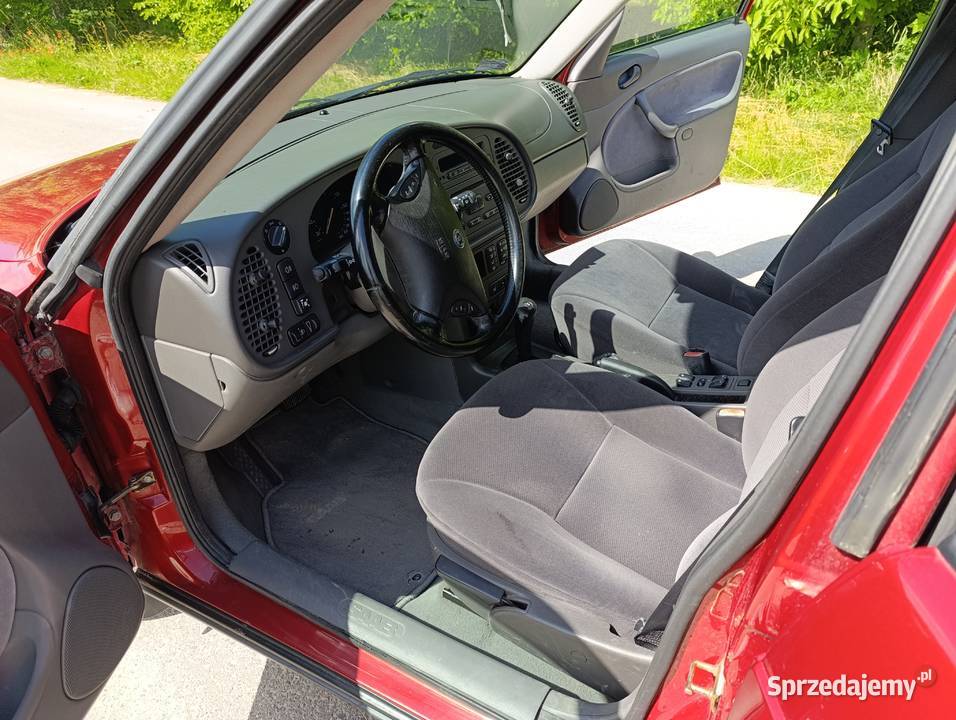 Saab 93 LPG niski przebieg automat autoalarm 9-3 lubelskie Chełm