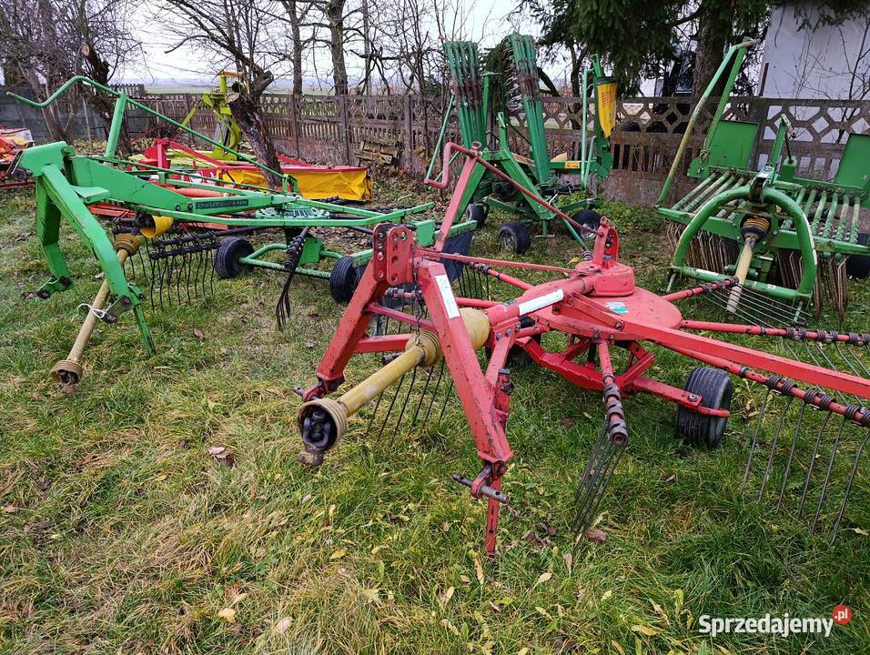 Przewracarka kuhn zgrabiarka Deutz fahr Zgrabiarki i przetrząsacze Rawica Stara sprzedam