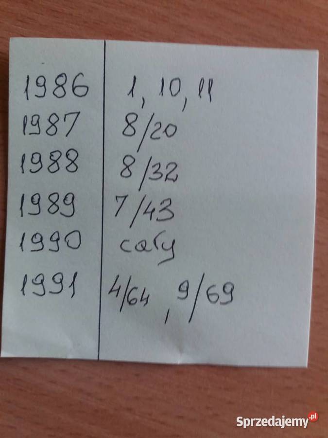 Magazyn Piłka Nożna Lata 19861991 Jarosław