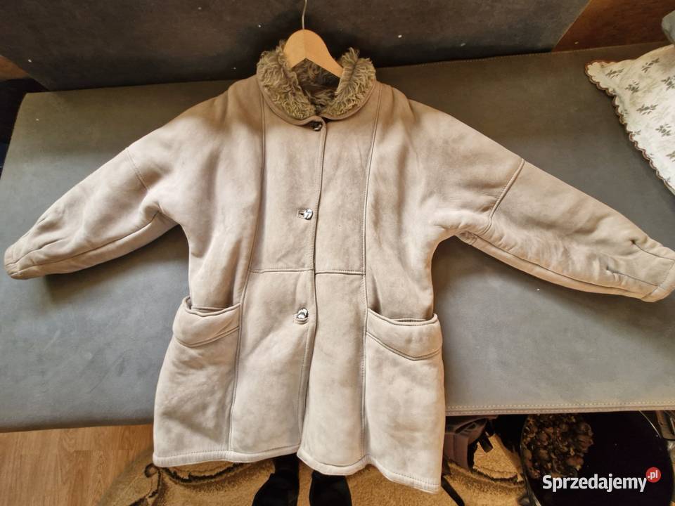 Kożuch z barana beżowy Bielsko-Biała