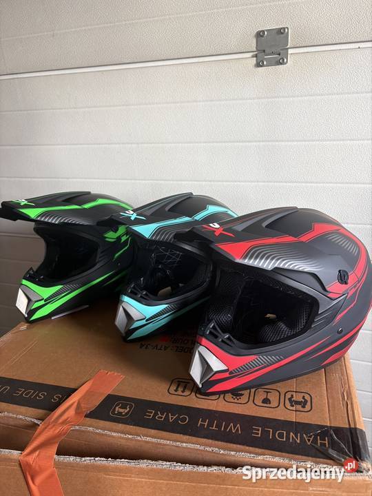 Kask motocyklowy na crossa rower hulajnogę Inowrocław