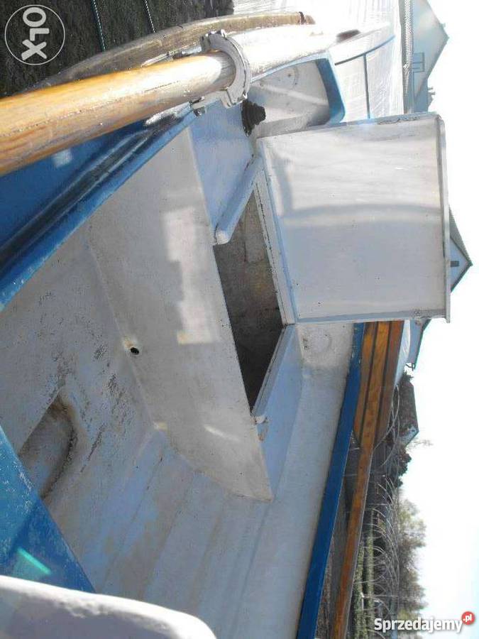 Łódź kabinowamotorowa wędkarska z przyczepą Płock