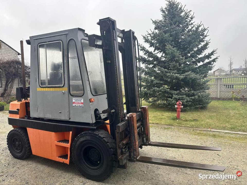 Wózek widlowy Kalmar 4t 33m diesel automat łódzkie Pajęczno