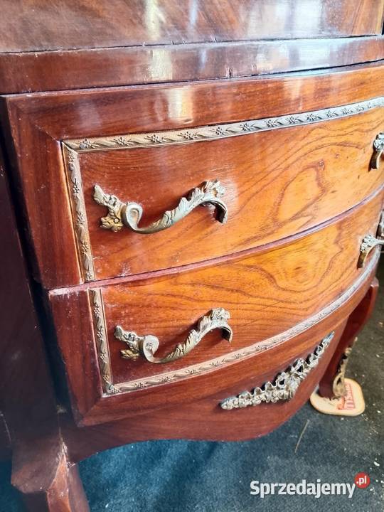 Witryna stylizowana okucia brąz Siedlce