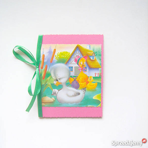 kaczki kartka kartka z kaczkamii różowa kartka sprzedam