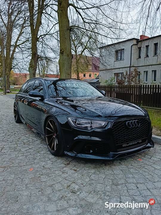 Audi A6 C7 3.0 TDI Quattro Avant Przelot Gwint Vossen Fake RS6