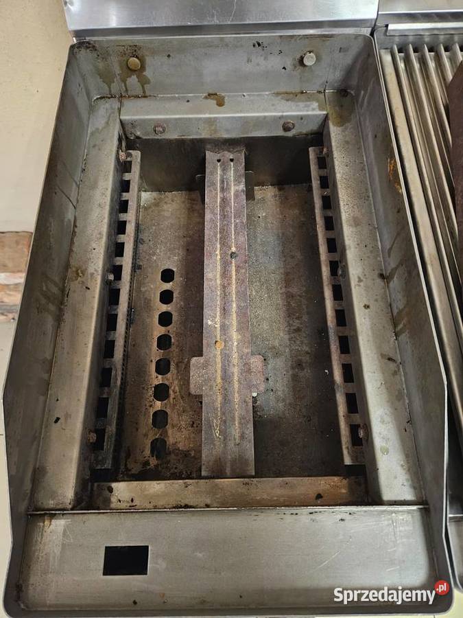 Podwójny grill gazowy RedFox podstawa Gastronomia Pszczyna