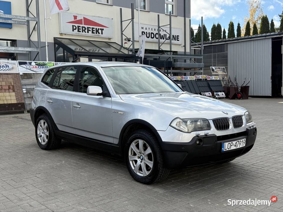 BMW X3 30d 218 2005r 4x4 Automat SUV Stan nieuszkodzony Chełm sprzedam