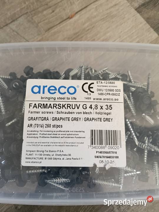 Wkręty farmerskie 48x35 Gwoździarki i gwoździe