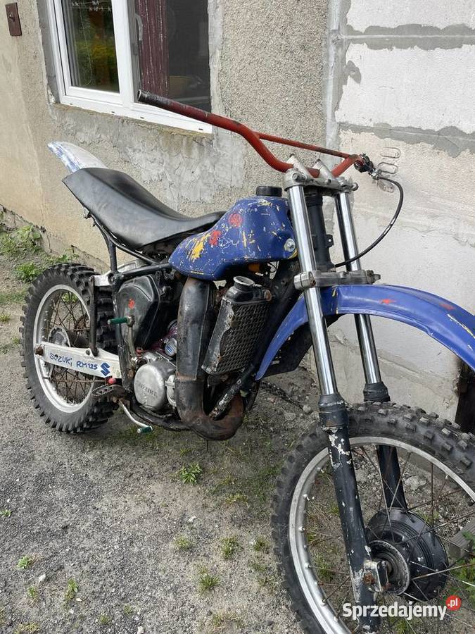 Cross suzuki rm125 uszkodzony Żnin