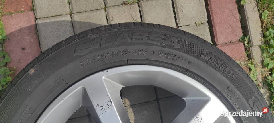 4 koła aluminium opony lato 20555 r16 5x114 64mm Będzino