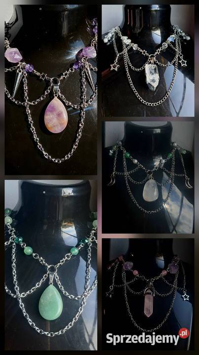 Biżuteria Handmade Vinted w opisie