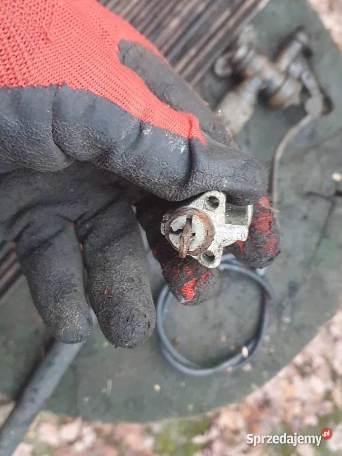 Stary zamek bębenkowy YETI PRL wkładka do mebli Warszawa
