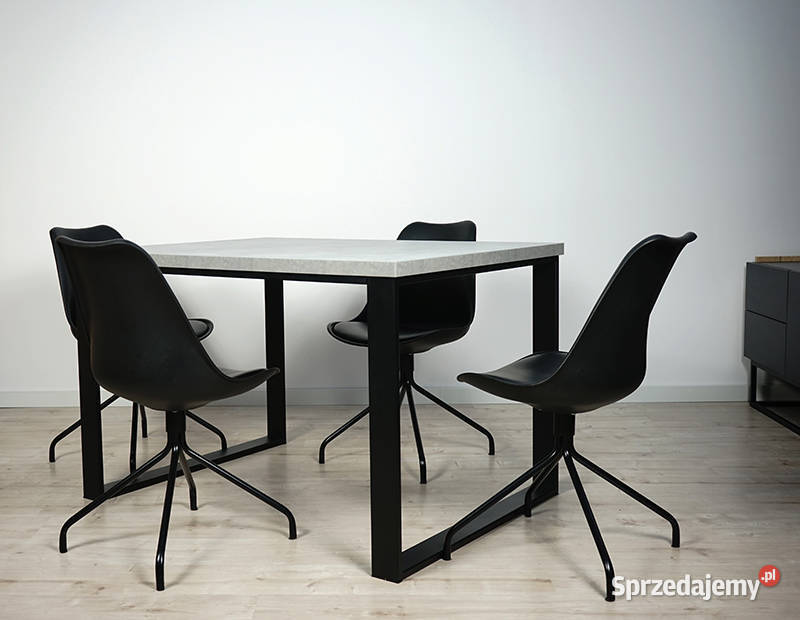 Stół Wenus 120x90 LOFT Beton MebleKreator 90cm