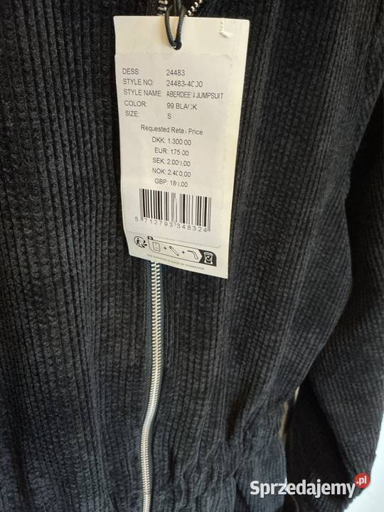 Luźny Kombinezon Czarny Damski lollys laundry Nowa Sól