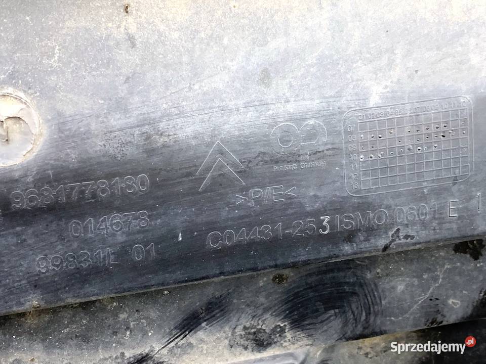 BELKA ZDERZAKA PRZÓD CITROEN C3 PICASSO Wzmocnienia, belki i wsporniki podkarpackie