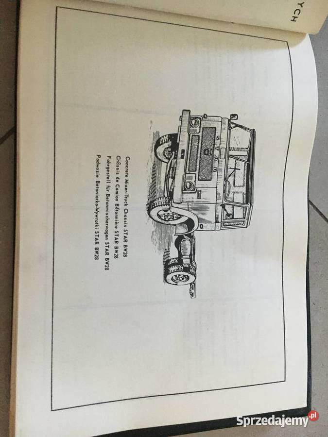 STAR BW 28 Spare Parts Catalogue Katalog części Antykwariat Łęczyca