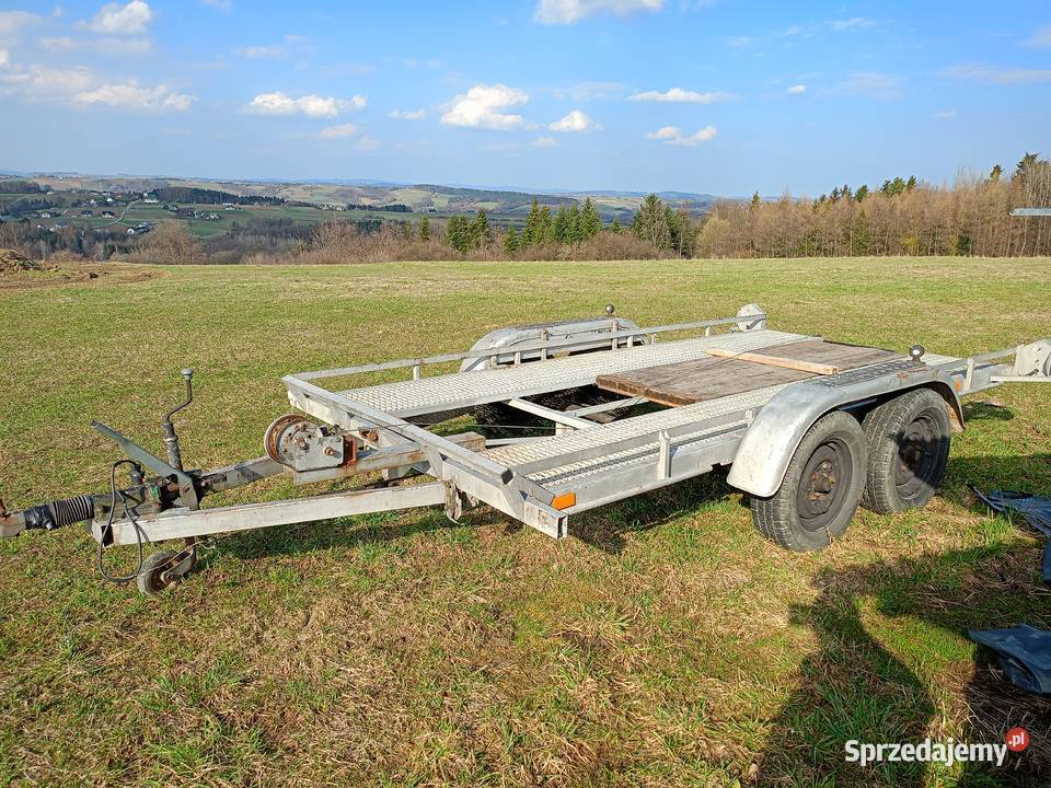 Sprzedam Lawetę sam prod 2007 możliwa zamiana Grybów sprzedam