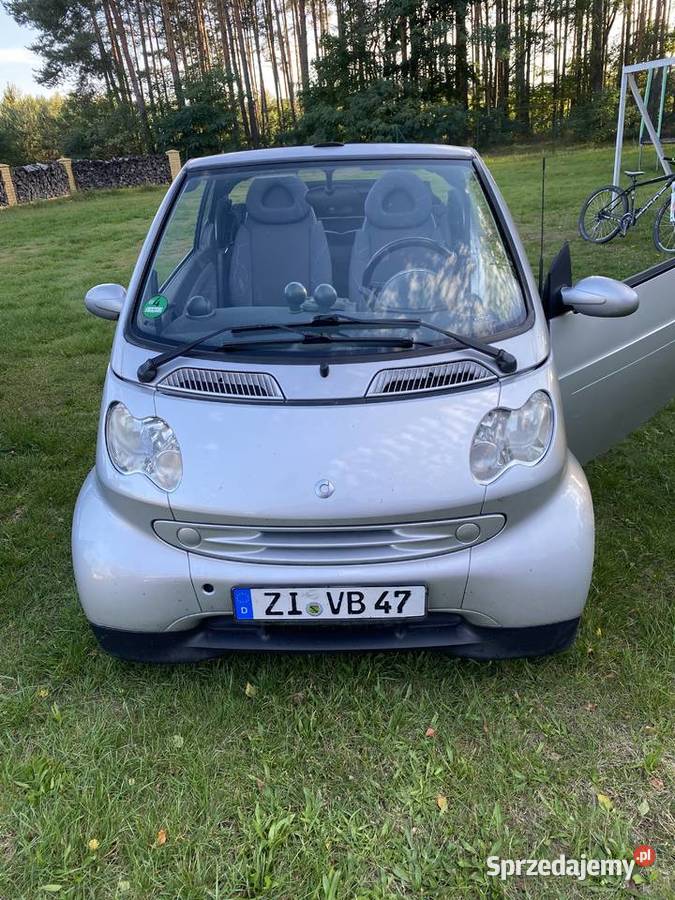 Smart Cabriolet Stan nowy dach Przewóz