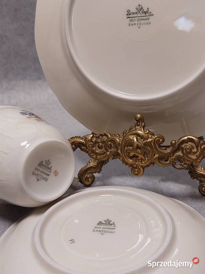 Rosenthal Zestaw Śniadaniowy Sanssouci Trio Stargard