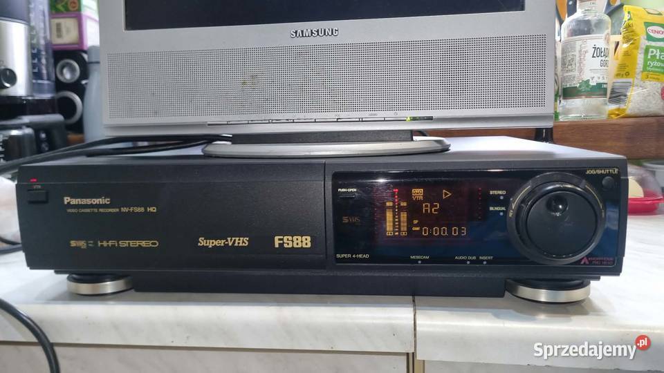 Magnetowid SVHS Panasonic NVFS88 Super VHS