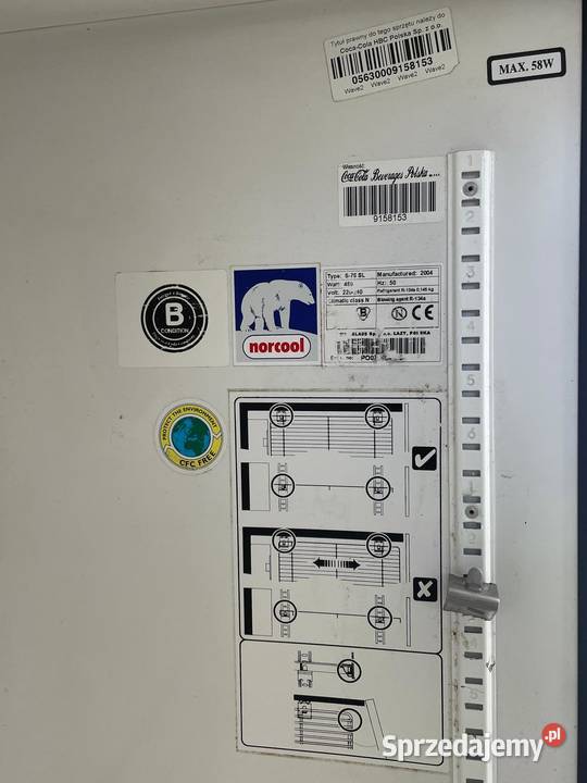 Lodówka słupek na napoje Kozubszczyzna