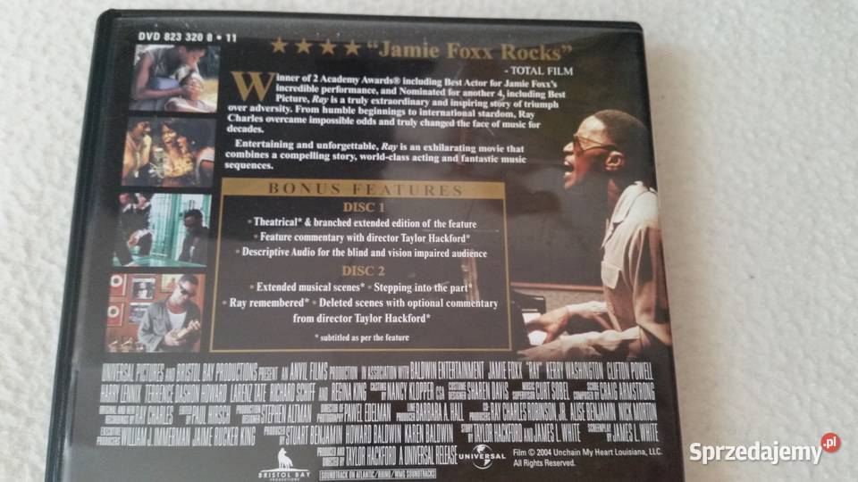 RAY 2 DISC EDITION JAMIE FOXX 2005 UNIVERSA Puławy