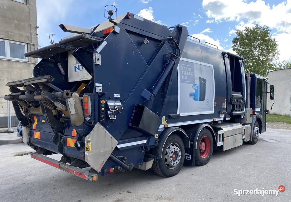 Mercedes Econic 2630 CNG NTM 3 komory śmieciarka 150000km Nowiny