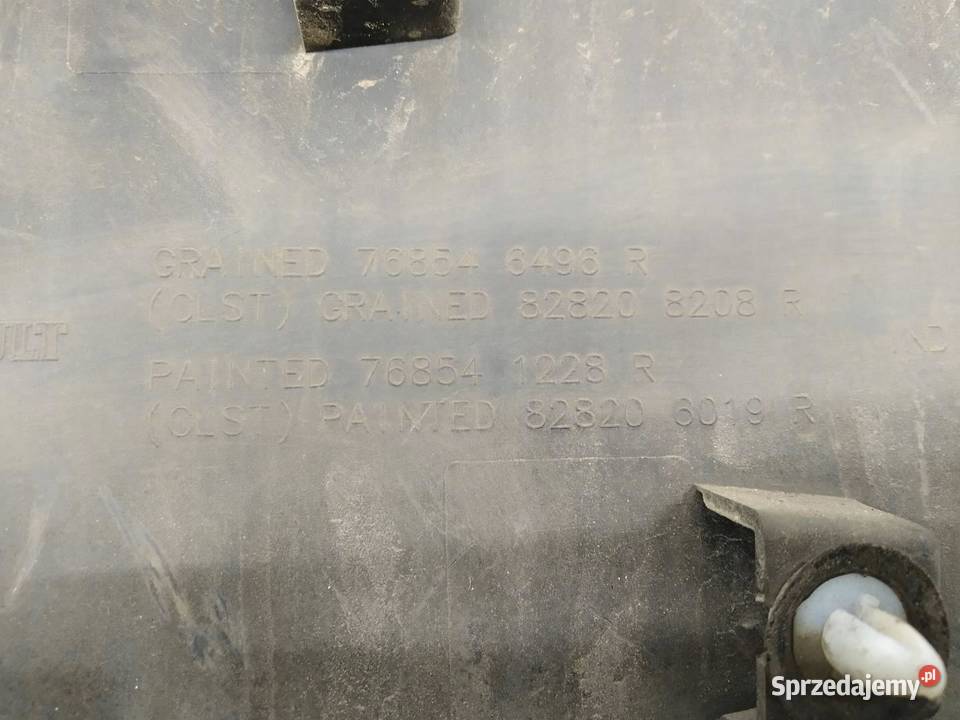 LISTWA DRZWI PRAWYCH BOCZNYCH B TRAFIC III