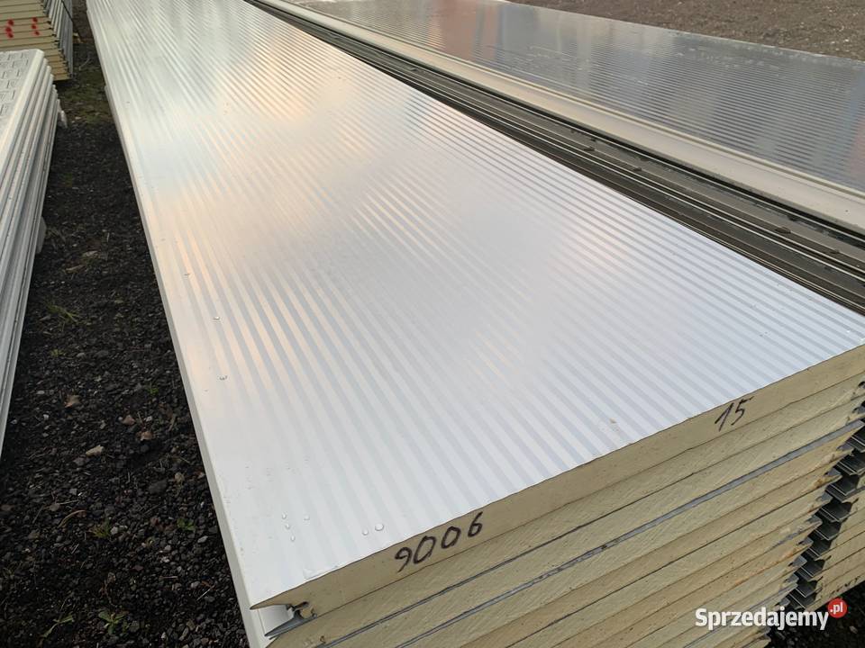 Panel bramy segmentowej GRAFIT SREBRO BIAŁE metal Kielce sprzedam