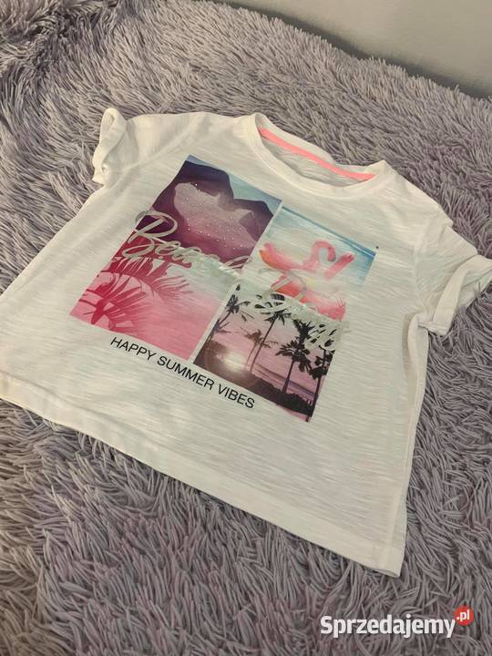 Tshirt koszulka bluzka idealna na lato na plażę podkarpackie Jasło
