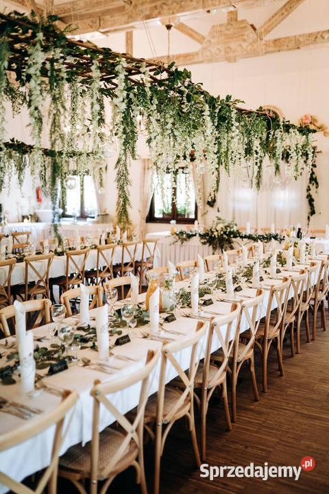 Podwieszane kompozycje kwiatowe na wesele wielokolorowy świętokrzyskie Ćmielów