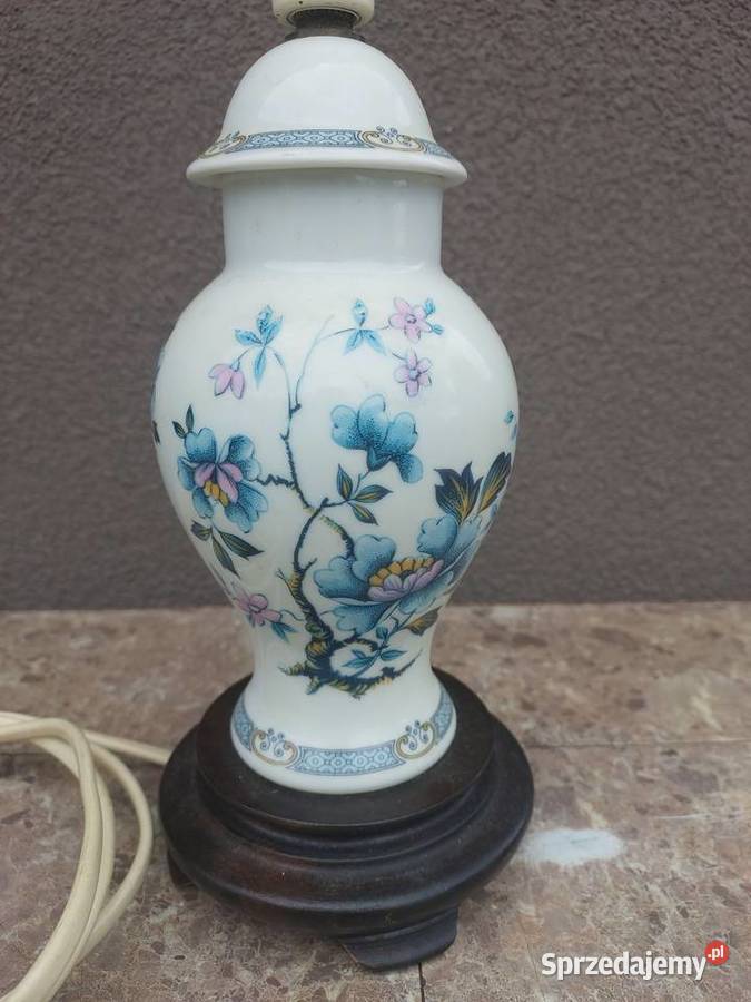 15 lampka nocna stołowa ceramiczna zdobiona w pomorskie Tczew sprzedam