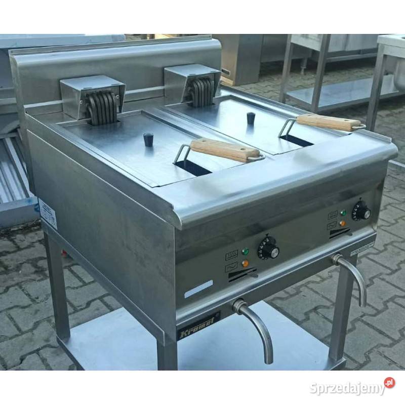 Frytownica 2 Komorowa Elektryczna KROMET 2 x 10