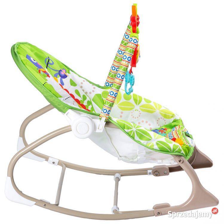 Leżaczek bujaczek fotelik 3w1 wibracje Ecotoys Bielsk Podlaski