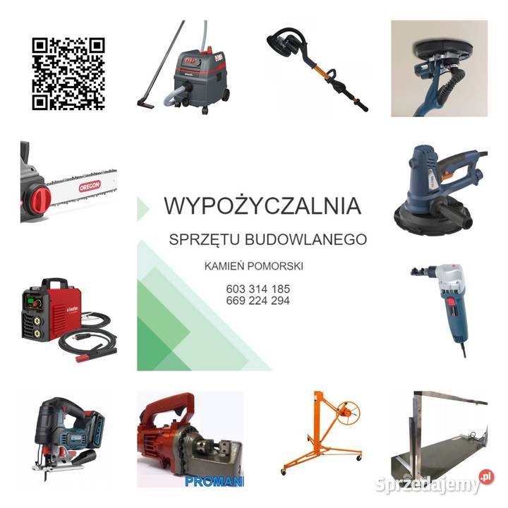 Szlifierka żyrafa Wynajem Wypozyczalnia zachodniopomorskie Kamień Pomorski