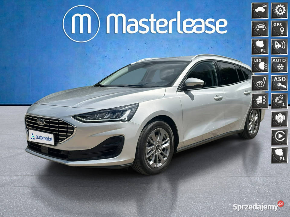 Ford Focus 10 EcoBoost mHEV Titanium Z Polskiego wielofunkcyjna kierownica Warszawa
