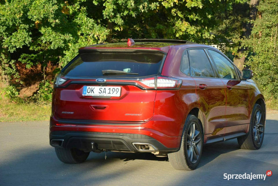 Ford EDGE ST Panorama Wentylacja Skóry Full Led elektrycznie ustawiane fotele Ostrów Mazowiecka