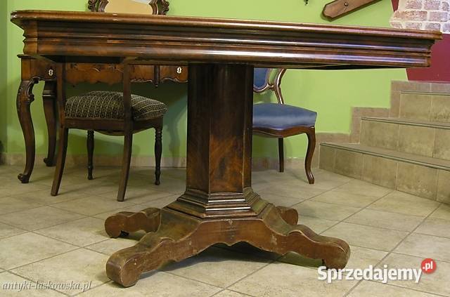 Stół Biedermeier mahoń Sopot