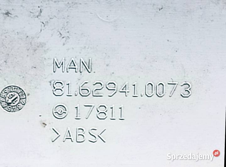 ZAŚLEPKA RADIA KONSOLI MAN TGX TGS EURO 6 LIFT ciężarowe Sulechów