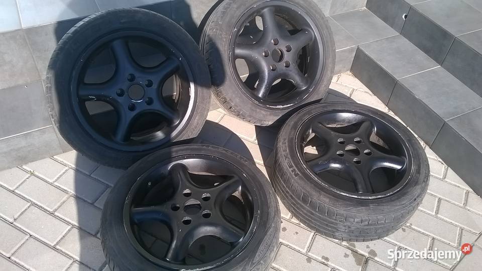 Komplet alufelg z oponami Mercedes W203 aluminiowe Reda