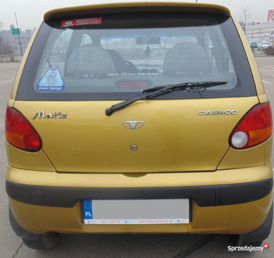 Daewoo Matiz TOP Najbogatsza Hatchback śląskie Zabrze