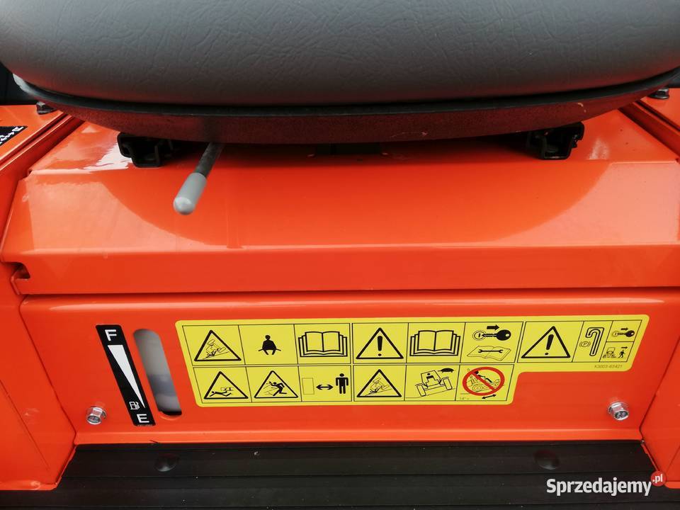 Traktor ogrodowy kosiarka KUBOTA GR1600II Z122r łódzkie Kobiele Wielkie