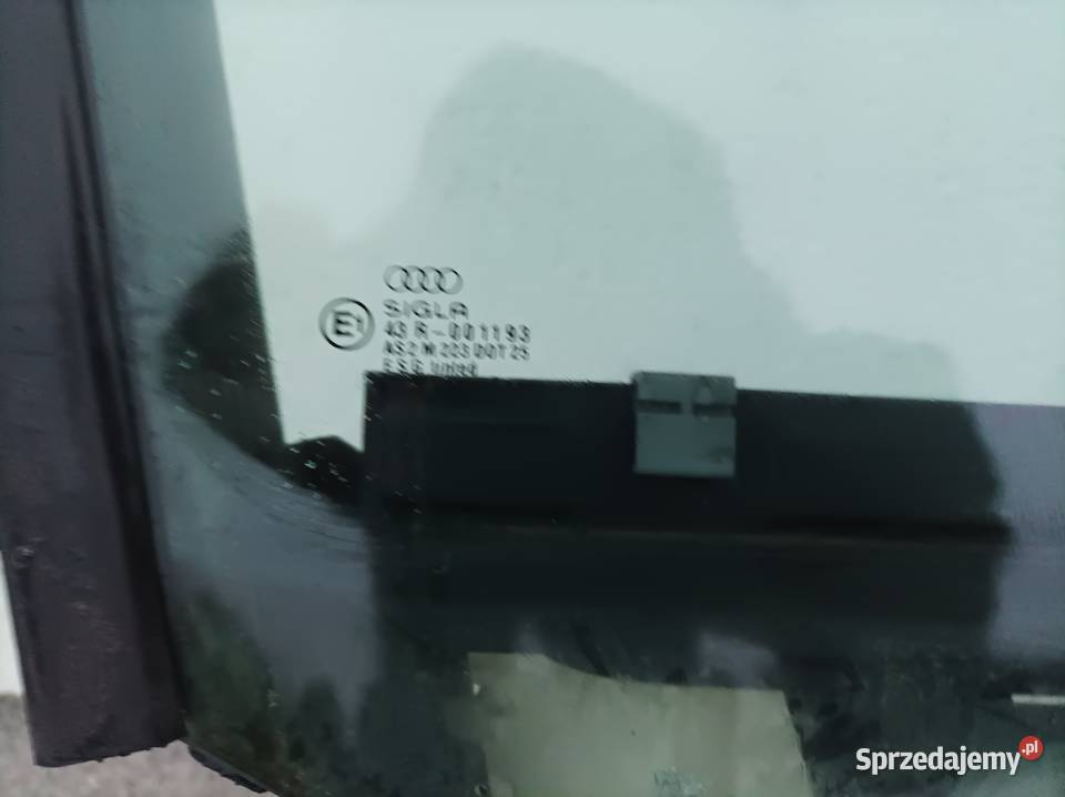 Szyba Stelaż Przód prawa pasażera Audi a4 b5 Boczne (drzwi) sprzedam