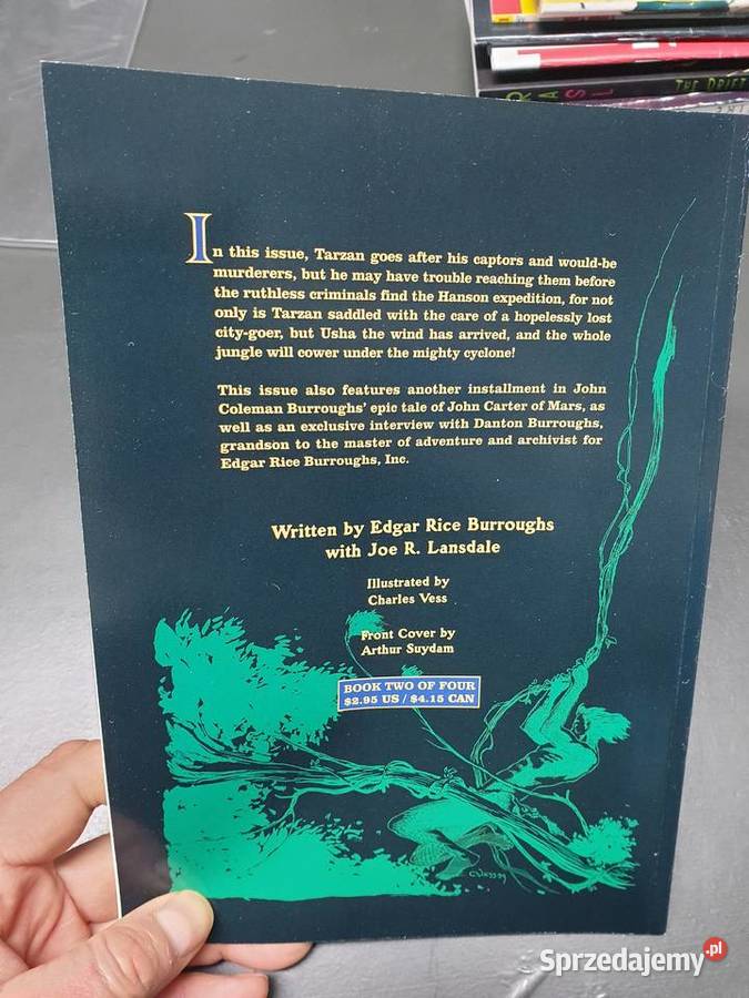 Tarzan The Lost Adventure opowiadanie i komiks Gdynia